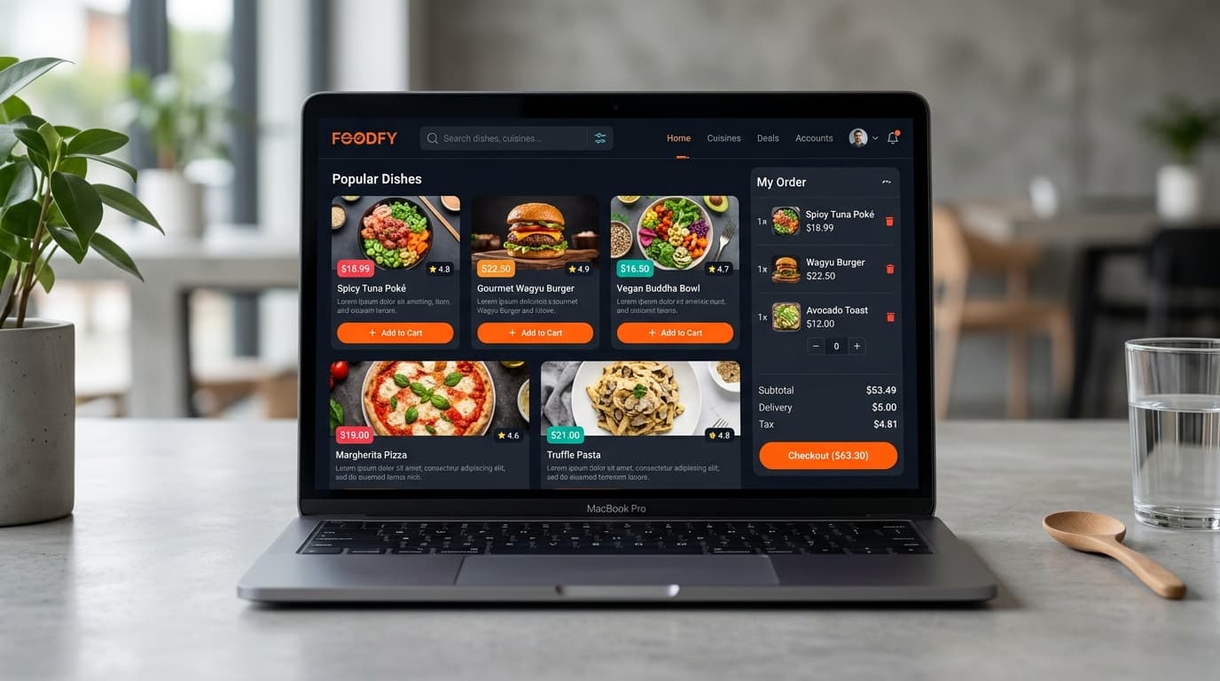 Web-Based Food Ordering System